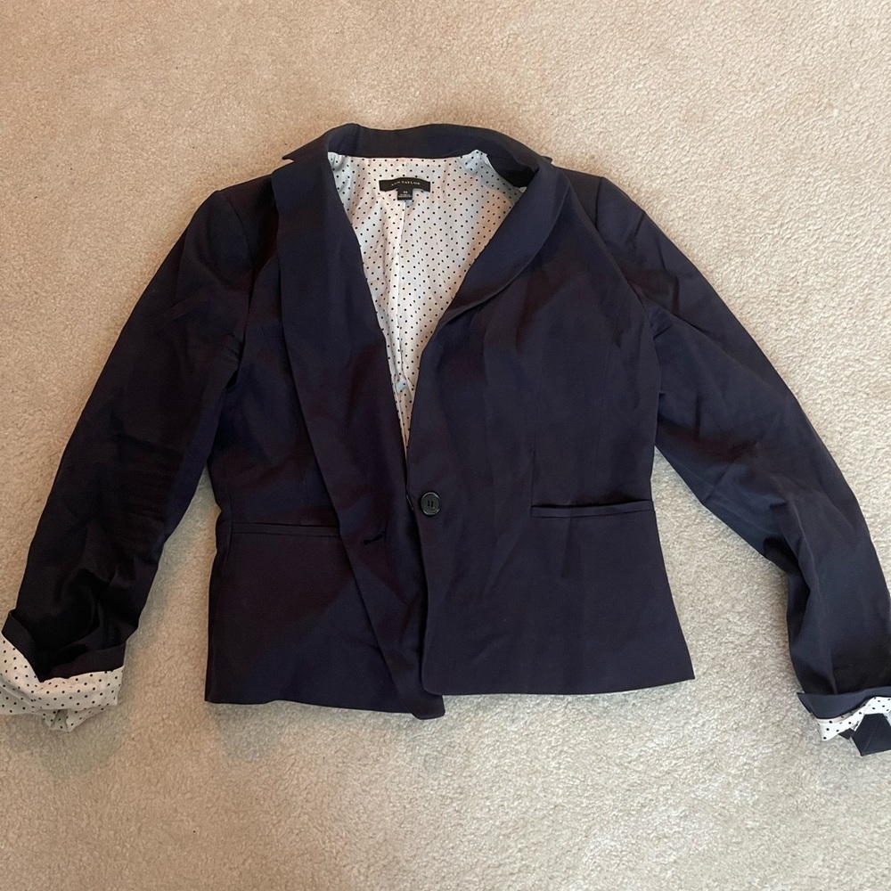 Women’s Ann Taylor Blue Blazer